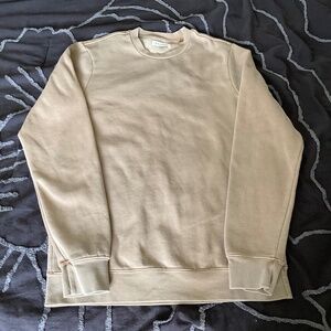 PACSUN  light brown long sleeve sweatshirt size S